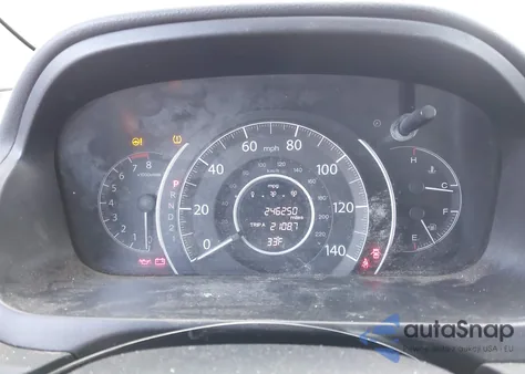 2013 Honda Cr-V Ex-L z USA, uszkodzony, nr VIN 2HKRM4H72DH606963